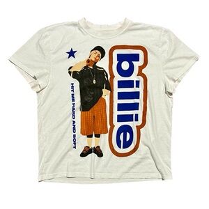 Billie Eilish Hit Me Hard and Soft White Official Concert T-Shirt, Unisex Large